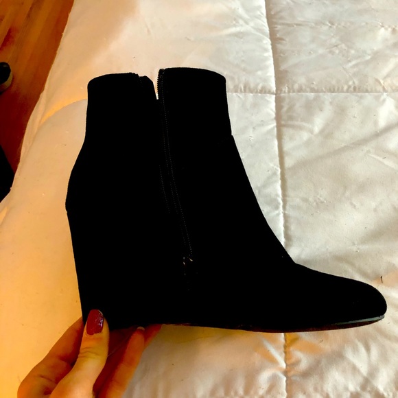 Payless bogo faux suede platform booties - Picture 5 of 13